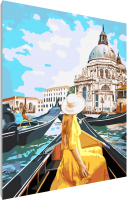 Картина по номерам PaintLine Девушка в Венеции / 2037718621447 - 