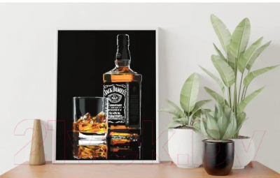 Картина по номерам PaintLine Виски Jack Daniels / 2037785699776