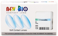 Комплект контактных линз Bio-Luc Thin 3 Months гидрогелевая трехмесячная Sph-1.0 - 