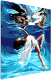 Миниатюра изображения товара Картина по номерам PaintLine Девушка под водой / 2038134103098