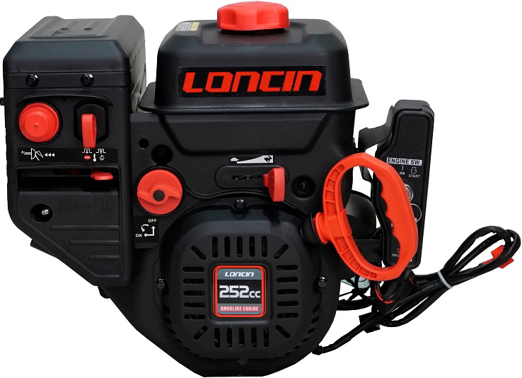 Двигатель бензиновый Loncin G250FDS B4 type D19 5A