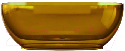 Ванна из полиэфирной смолы Abber Kristall AT9703 Amber (желтый)