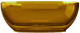 Ванна из полиэфирной смолы Abber Kristall AT9703 Amber (желтый) - 