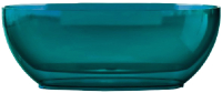 Ванна из полиэфирной смолы Abber Kristall AT9703 Aquamarin (бирюзовый) - 