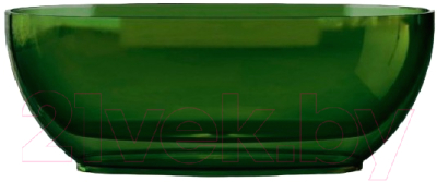 Ванна из полиэфирной смолы Abber Kristall AT9703 Emerald (зеленый)