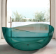 Миниатюра изображения товара Ванна из полиэфирной смолы Abber Kristall AT9705 Aquamarin (бирюзовый)