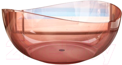 Ванна из полиэфирной смолы Abber Kristall AT9705 Koralle (розовый)