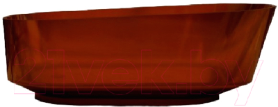 Ванна из полиэфирной смолы Abber Kristall AT9706 Opal (коричневый)