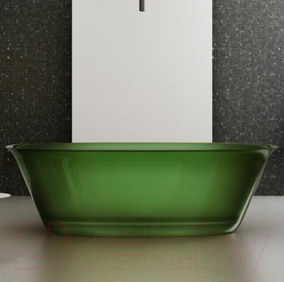 Ванна из полиэфирной смолы Abber Kristall AT9707 Emerald (зеленый)