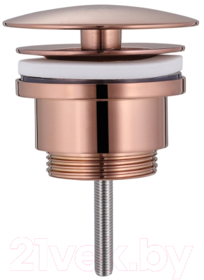 Донный клапан Abber AF0012RG (розовое золото)