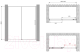 Миниатюра изображения товара Душевая дверь Abber Komfort AG93120B