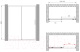 Миниатюра изображения товара Душевая дверь Abber Komfort AG93160B