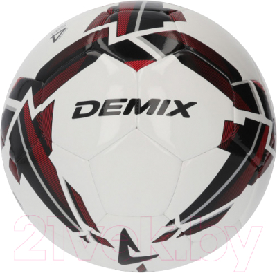 Футбольный мяч Demix QCU0PMM3YZ / 114518-W9 (размер 4, белый)