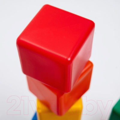 Развивающий игровой набор Соломон  Набор цветных кубиков / 1200606 (20шт)