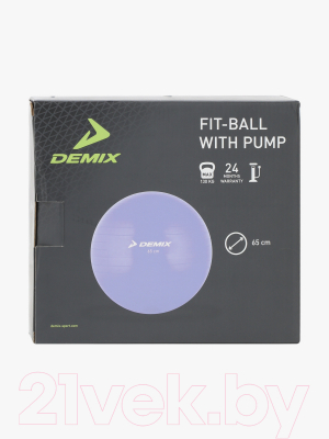 Фитбол гладкий Demix GZ5H1FJ3Z9 / 118860-4L (фиолетовый)