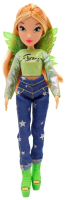 Кукла Witty Toys Winx Club Флора в джинсах с крыльями / IW01322202 - 