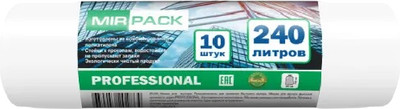 

Пакеты для мусора, Professional 240л 35мкм / 9070789