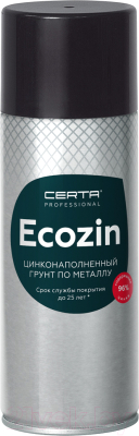 Состав для холодного цинкования Certa Ecozin до 400°С (520мл, серый)