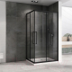 Миниатюра изображения товара Душевой уголок Abber Schwarzer Diamant AG02129BH