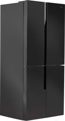 Centek CT-1750 NF Black Inverter Холодильник с морозильником купить в ...
