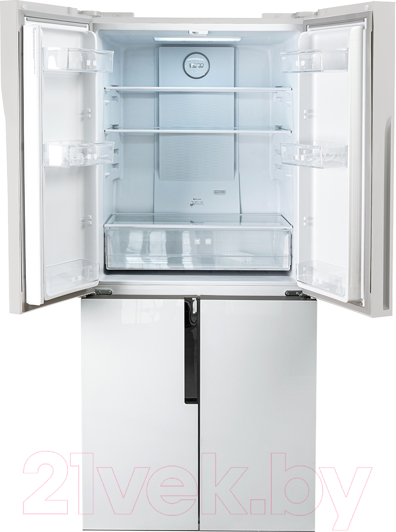 Холодильник с морозильником Centek CT-1750 NF White Inverter