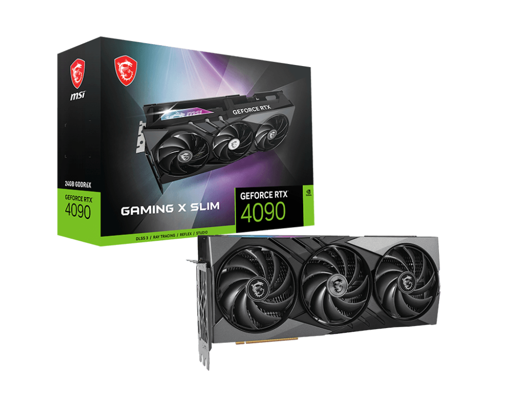 Видеокарта MSI GeForce RTX 4090 Gaming X Slim 24G