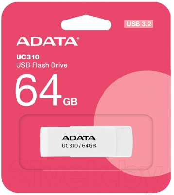 Usb flash накопитель A-data UC310 64GB (UC310-64G-RWH)