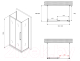 Миниатюра изображения товара Душевой уголок Abber Schwarzer Diamant AG30100BH-S50B-S50B