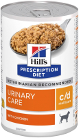 Влажный корм для собак Hill's Prescription Diet c/d Multicare Urinary Care / 607449 (370г) - 