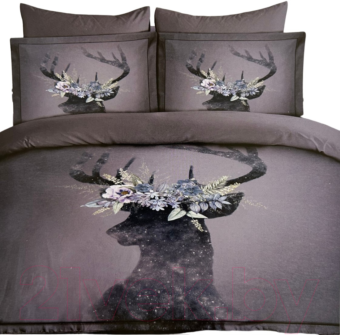 Комплект постельного белья Arya Digital Deer / 8680943233936