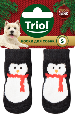 Носки для животных Triol New Year Пингвиненок / 12231075 -