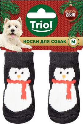 Носки для животных Triol New Year Пингвиненок / 12231076 -