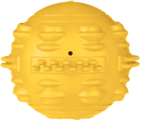Игрушка для собак Mr. Kranch Мяч / MKR000107 (с ароматом сливок, желтый) - 