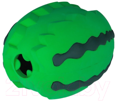 Игрушка для собак Mr. Kranch Арбуз / MKR000210 (с ароматом курицы, зеленый)