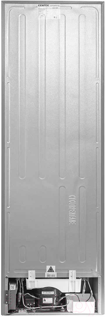 Холодильник с морозильником Centek CT-1732 NF Inox Multi