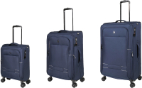 Набор чемоданов Torber Brosno / T1901-Blue (синий) - 
