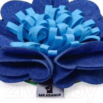 Игрушка для собак Mr. Kranch Цветок / MKR512670 (синий)