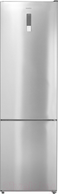 Холодильник с морозильником Centek CT-1733 NF Inox Multi 