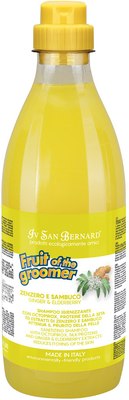 Шампунь для животных Iv San Bernard Fruit of the Groomer Ginger&Elderbery против раздражений (1л)