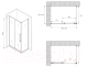 Миниатюра изображения товара Душевой уголок Abber Schwarzer Diamant AG30100H-S100