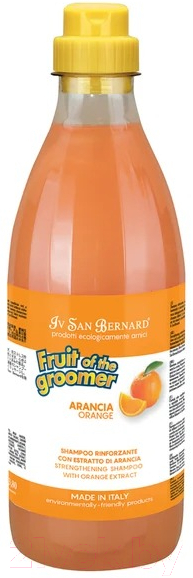 Шампунь для животных Iv San Bernard Fruit Of The Groomer Orange для слабой выпадающей шерсти