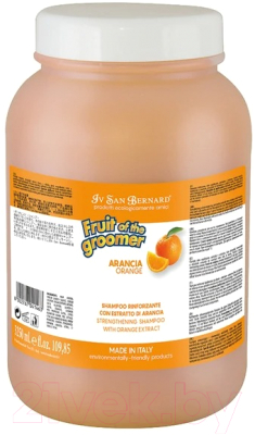 Шампунь для животных Iv San Bernard Fruit Of The Groomer Orange для слабой выпадающей шерсти (3.25л)