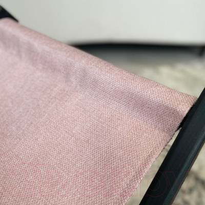 Подставка для сумки ОМурМебель Malmo New 61 (черный/светло-розовый)
