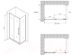 Миниатюра изображения товара Душевой уголок Abber Schwarzer Diamant AG30100MH-S60M