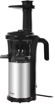 Изображение товара Соковыжималка электрическая Hyundai HY-JS4322 (серебристый/черный)