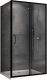 Миниатюра изображения товара Душевой уголок Abber Schwarzer Diamant AG30110B5-S50B5