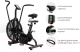 Миниатюра изображения товара Велотренажер UNIX Fit Techno AirBike / AB1100PRO