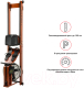 Миниатюра изображения товара Гребной тренажер UNIX Fit Wood Rower Dark / RM9000PDW