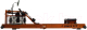 Миниатюра изображения товара Гребной тренажер UNIX Fit Wood Rower Dark / RM9000PDW
