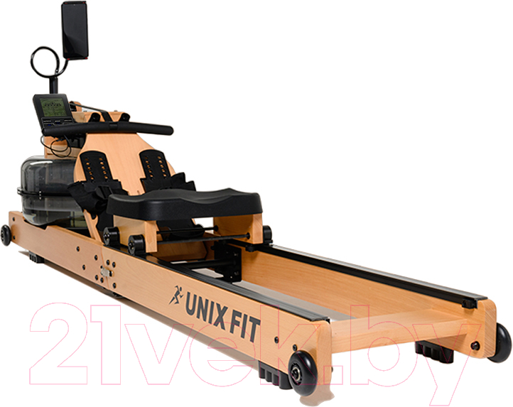 Гребной тренажер UNIX Fit Wood Rower Light / RM9000PLW